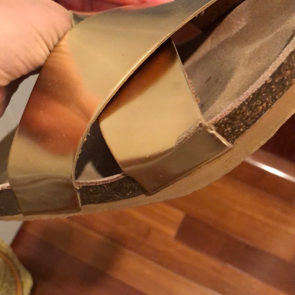 ASOS brand South Beach rose gold sandals - Picture 7 of 7